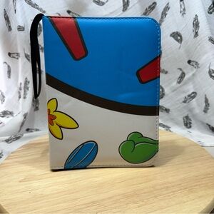 NWT - Small Pokemon great ball with Pokemon Tails 4 Pocket Zipper Binder